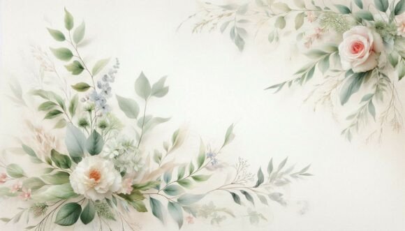 Botanical Wedding Invite: Elegant Florals for Your Special Day