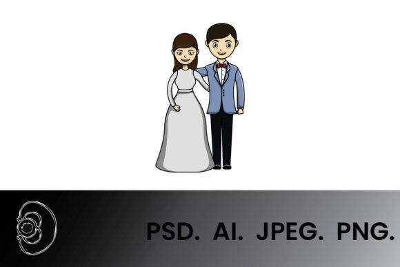 Bring Joyful Wedding Moments to Life with This Vector Set